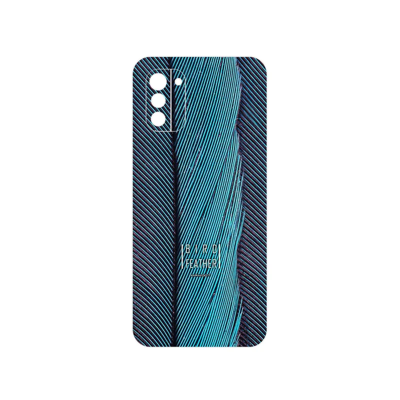برچسب پوششی ماهوت مدل Turquoise feathers مناسب برای گوشی موبایل نوکیا G21