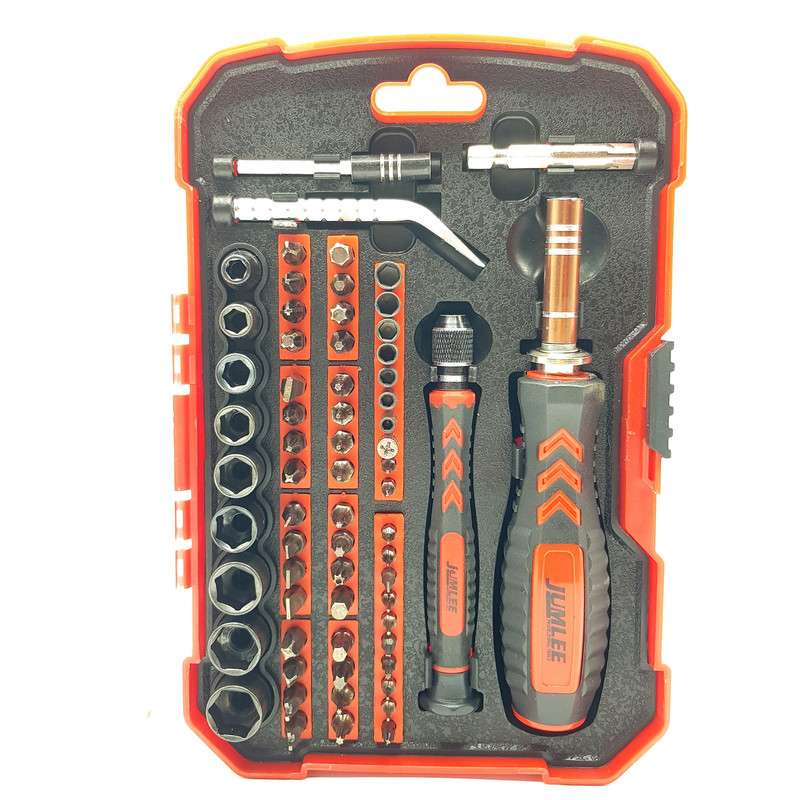 پیچ گوشتی جاملی کد TY48 مجموعه 64 عددی پیچ گوشتی جاملی کد TY48 مجموعه 64 عددی