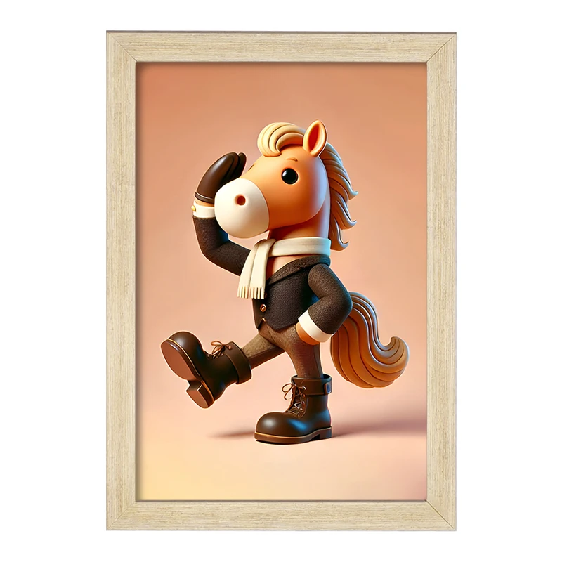 تابلو خندالو مدل اسب کد F9305