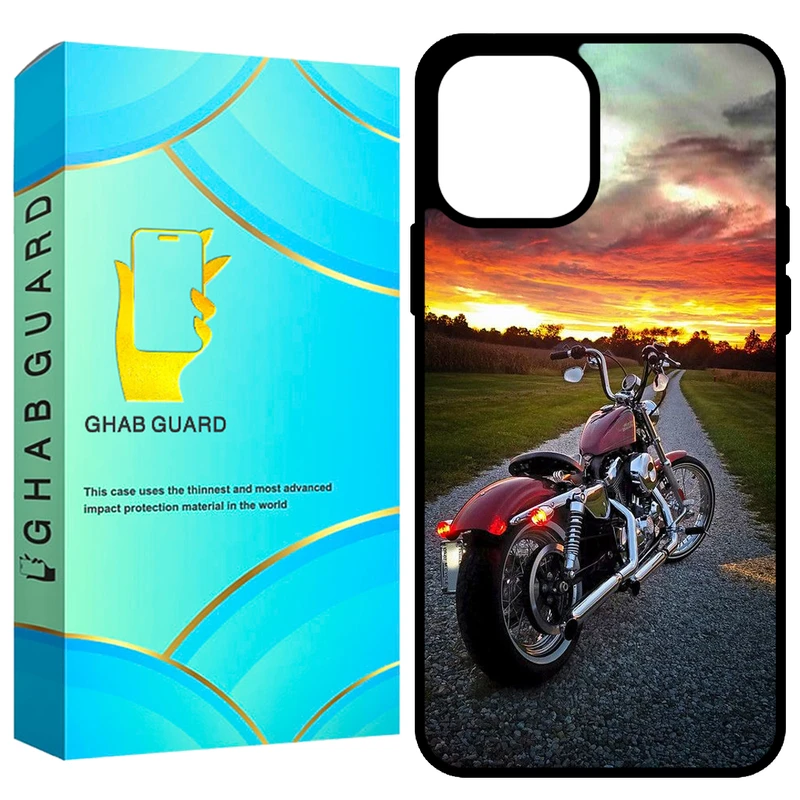  کاور قاب گارد طرح موتور مدل GCHP12 مناسب برای گوشی موبایل اپل iPhone 12