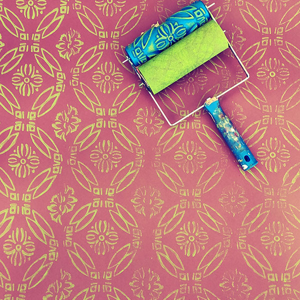 غلتک نقاشی طرح دار مدل EG153C سایز 7 اینچ غلتک نقاشی طرح دار مدل EG153C سایز 7 اینچ