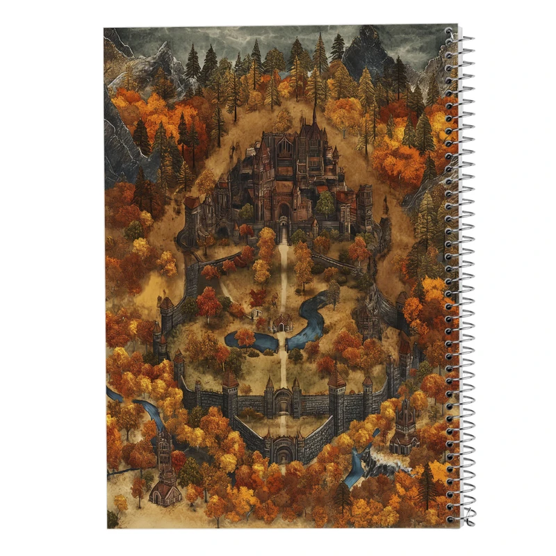 دفتر مشق 50 برگ مدوپد مدل نقشه کد DF15527