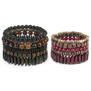 دستبند ریسه گالری مدل بمبایا M1290-W1294 مجموعه 2 عددی