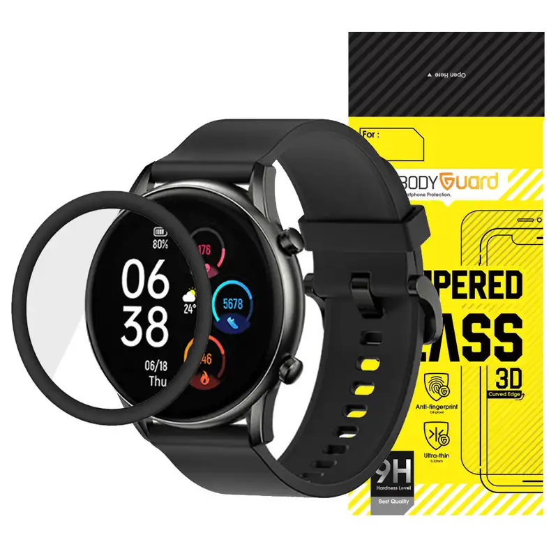 محافظ صفحه نمایش بادیگارد مدل PMMA مناسب برای ساعت هوشمند هایلو RT2