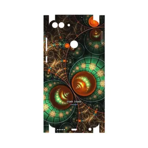 MAHOOT Mathematical Geometric Shape 3-FullSkin Cover Sticker for Huawei P Smart