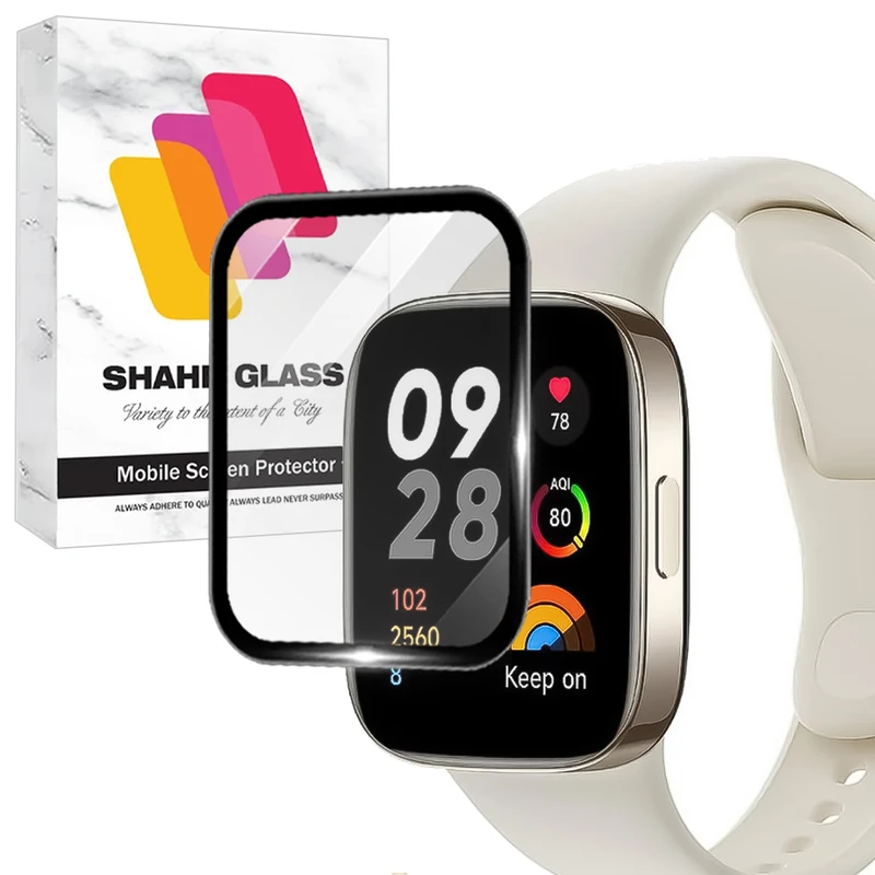 محافظ صفحه نمایش شهر گلس مدل SWPM مناسب برای ساعت هوشمند شیائومی Redmi Watch 3 Active