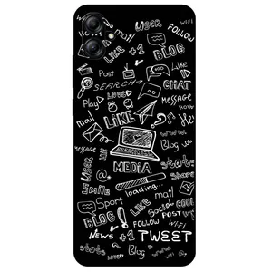 Megafone Social Media 1898 Cover For Samsung Galaxy A04e / F04
