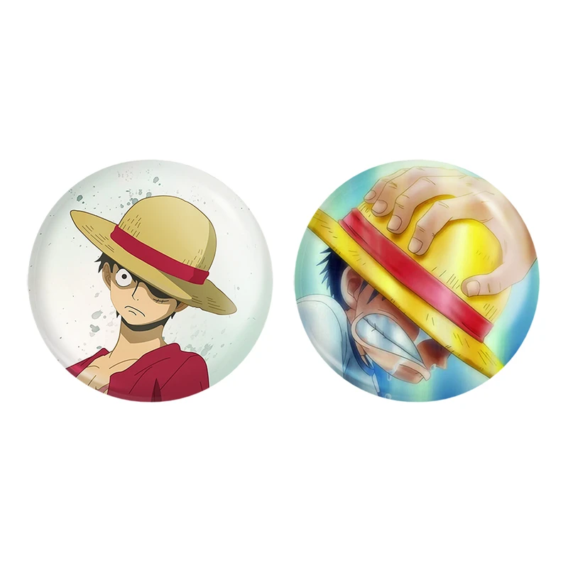 مگنت خندالو طرح انیمه وان پیس One Piece کد 1143311436 مجموعه 2 عددی