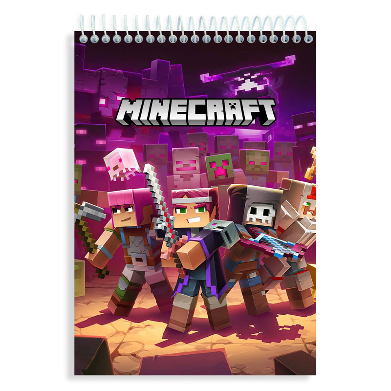 دفتر نقاشی 60 برگ های تولد مدل ماینکرافت کد N409