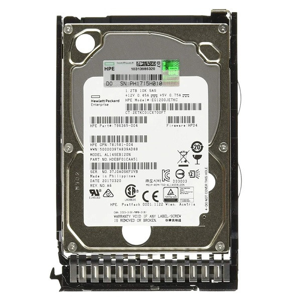 هارد دیسک اینترنال اچ پی مدل 1.2TB 12G 10K 872479-B21ظرفیت 1.2 ترابایت