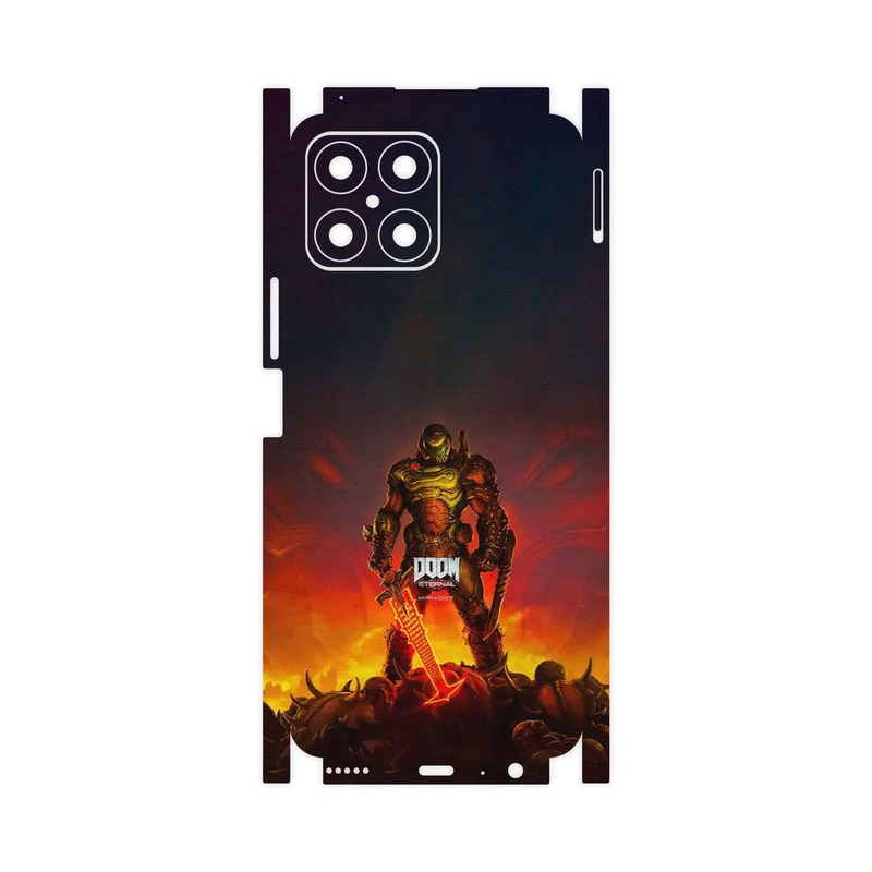 برچسب پوششی ماهوت مدل DOOM Game Series-FullSkin مناسب برای گوشی موبایل آنر X8
