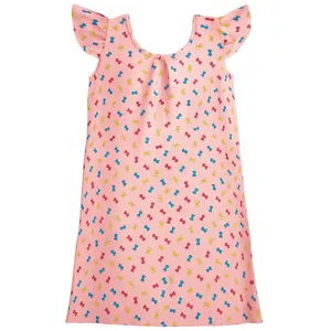 پیراهن راحتی زنانه ماییلدا طرح پاپیون کد 5567-6