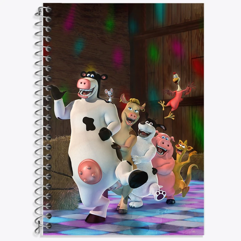 دفتر لغت 50 برگ خندالو طرح رئیس مزرعه کد F2139