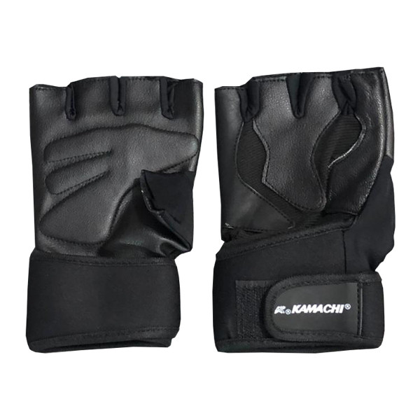دستکش بدنسازی مردانه کاماچی مدل Leather