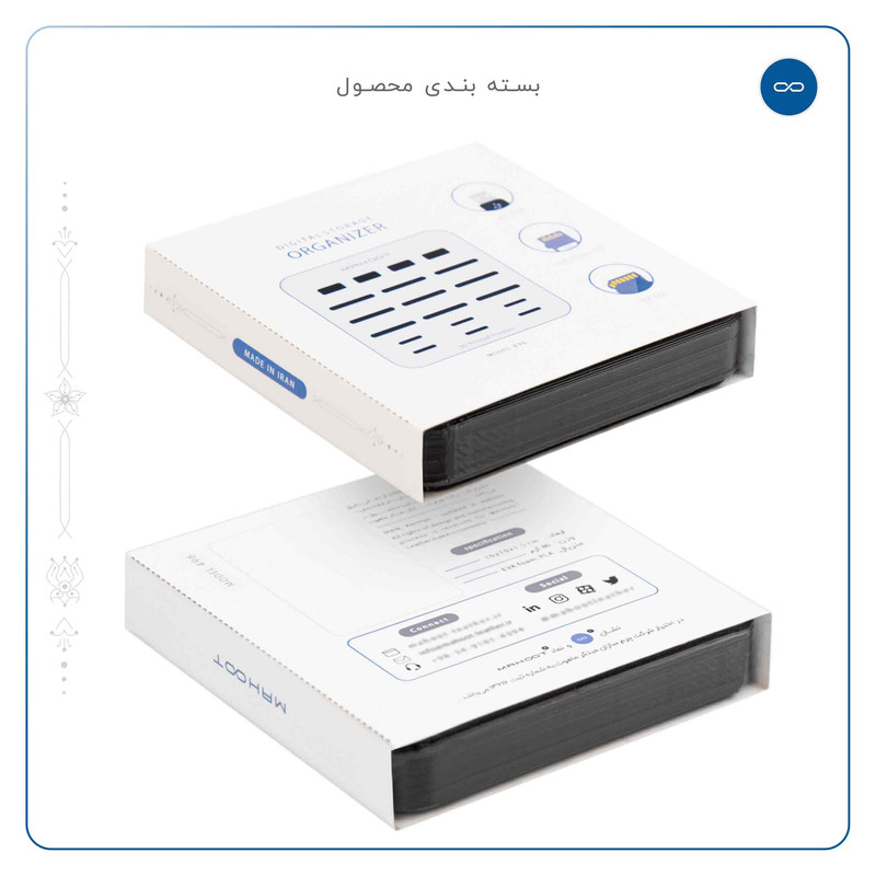 نظم دهنده فضای ذخیره سازی ماهوت مدل White-Swan-496 2