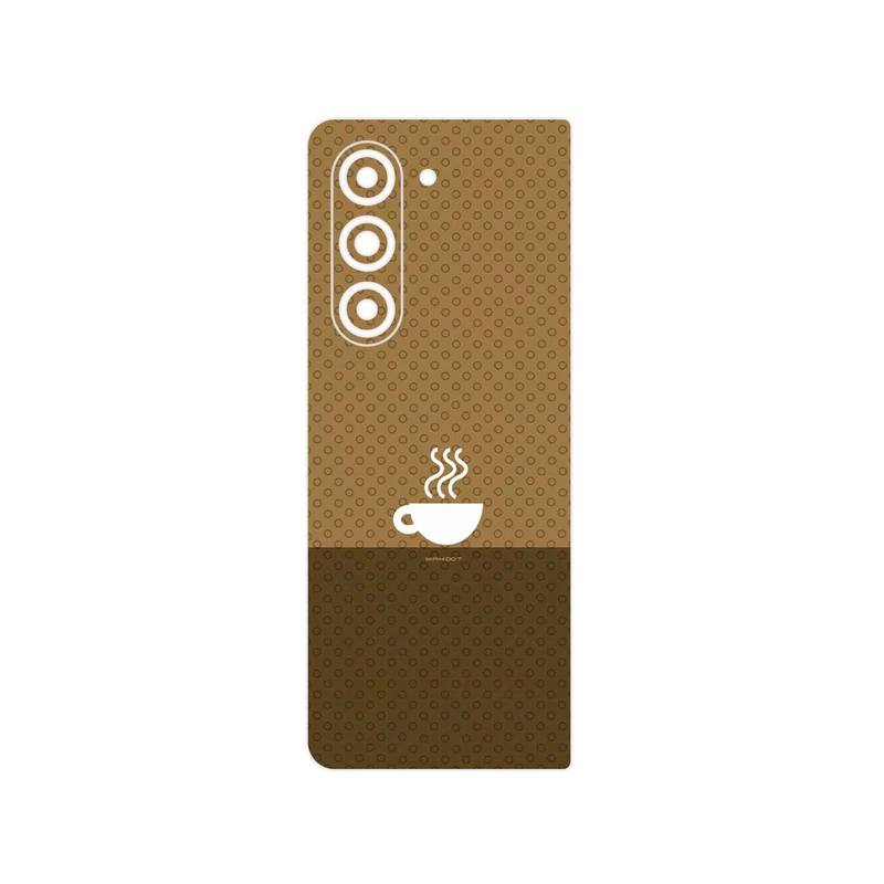 برچسب پوششی ماهوت مدل Minimal Cup of Coffee Icon مناسب برای گوشی موبایل سامسونگ Galaxy Z Fold 5