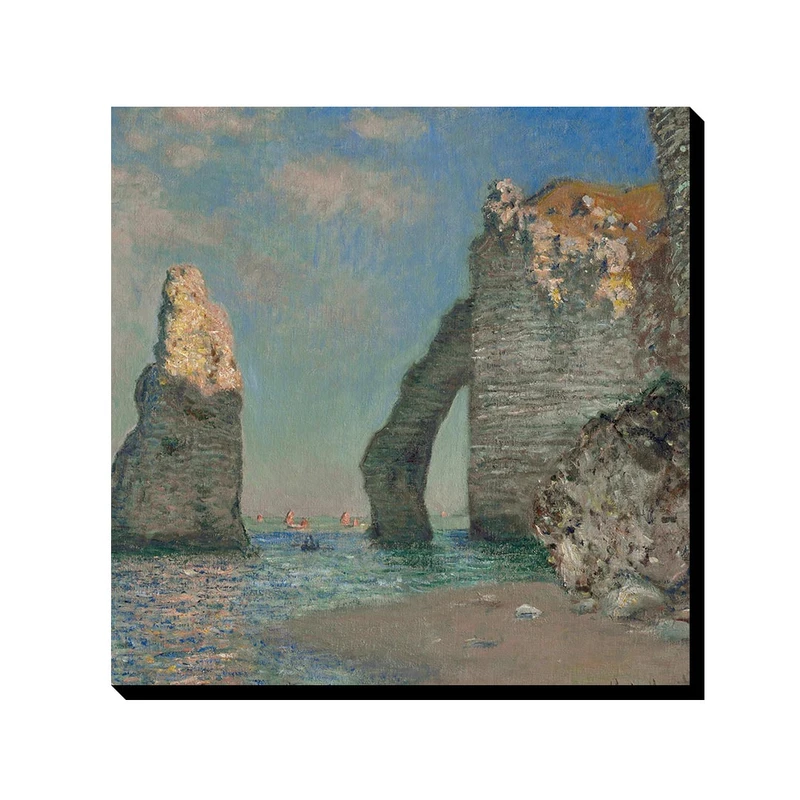 تابلو ترمه طراحان ایده طرح صخره های اترتات از مونه کد art0205