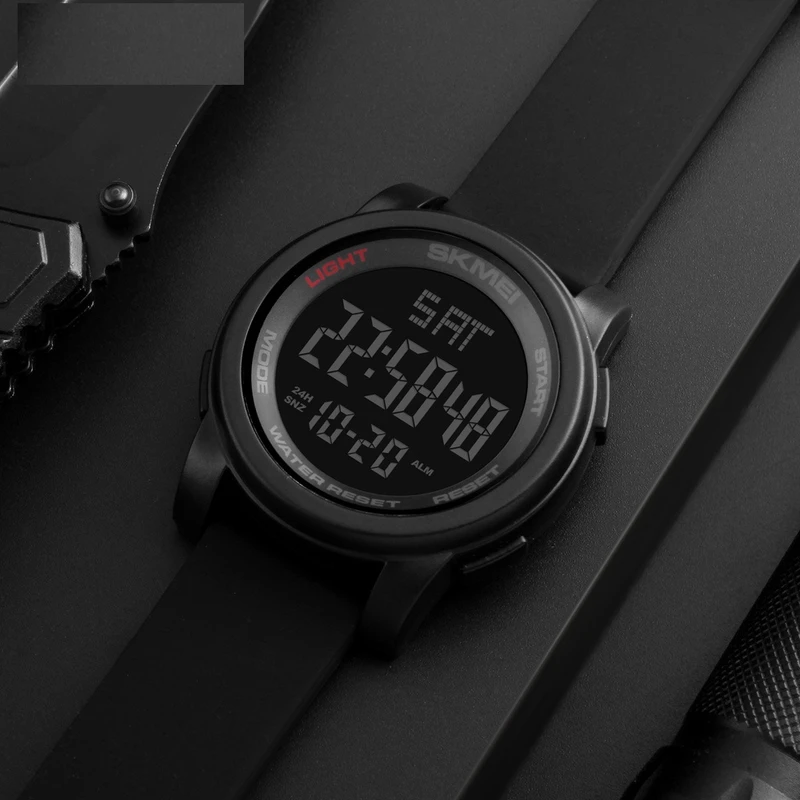 عکس شماره 4 : ساعت مچی دیجیتالی مردانه اسکمی مدل 1257 کد 05