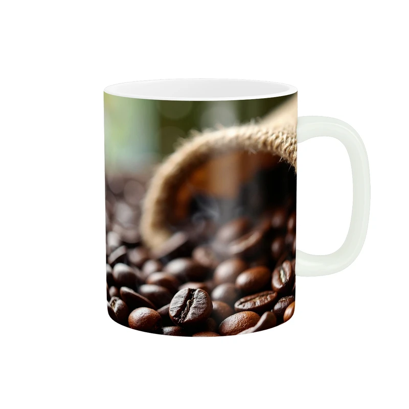 ماگ پاد آفرین طرح قهوه کد 4693 