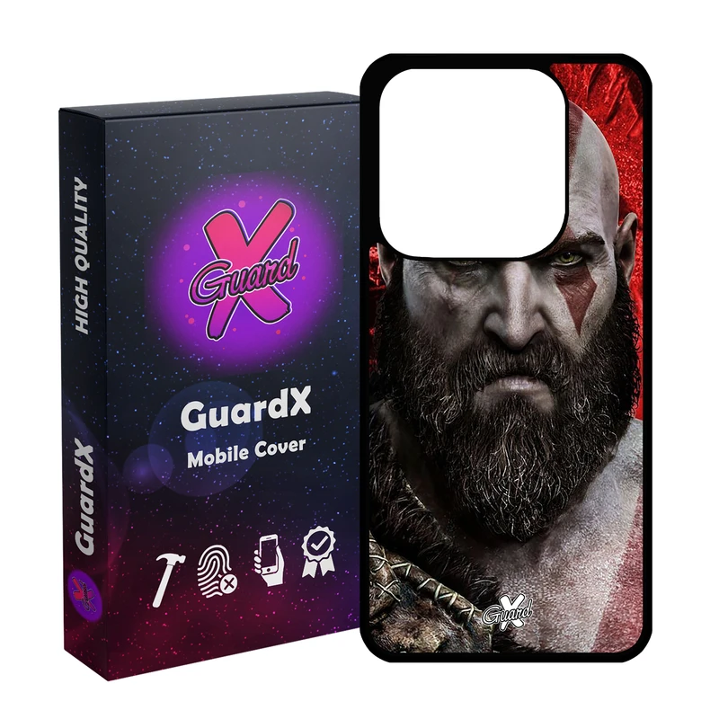 کاور گارد ایکس طرح God of War مدل 10035 مناسب برای گوشی موبایل شیائومی Redmi Note 14 4G