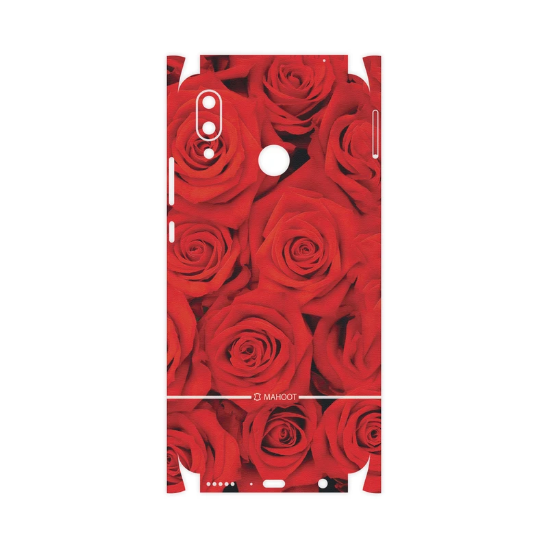 برچسب پوششی ماهوت مدل Red-Flower-FullSkin مناسب برای گوشی موبایل هوآوی Nova 3