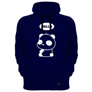 هودی زنانه 27 مدل پاندا کد V02 رنگ سرمه ای 