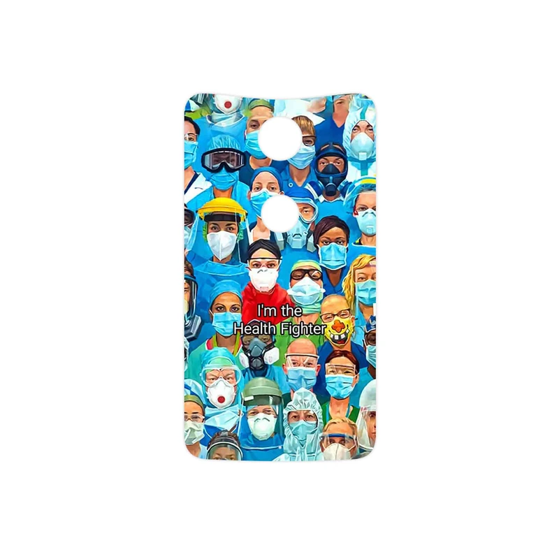 برچسب پوششی ماهوت مدل Nurse مناسب برای گوشی موبایل گوگل Nexus 6