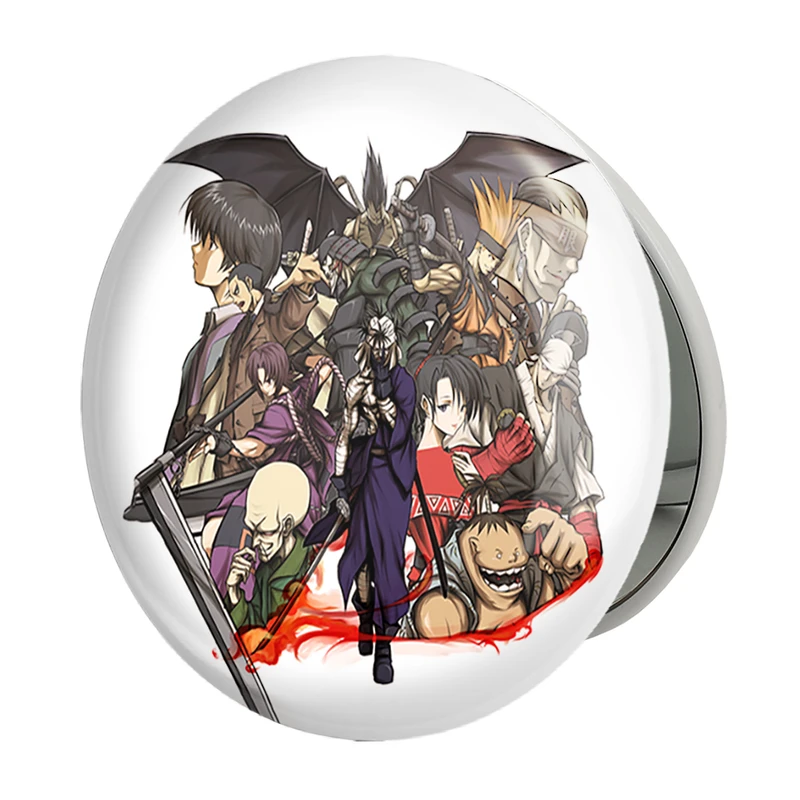 آینه جیبی خندالو طرح انیمه رورونی کنشین مدل تاشو کد 34907