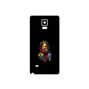 MAHOOT Painted Sculpture Digital Art Cover Sticker for Samsung Galaxy Note 4