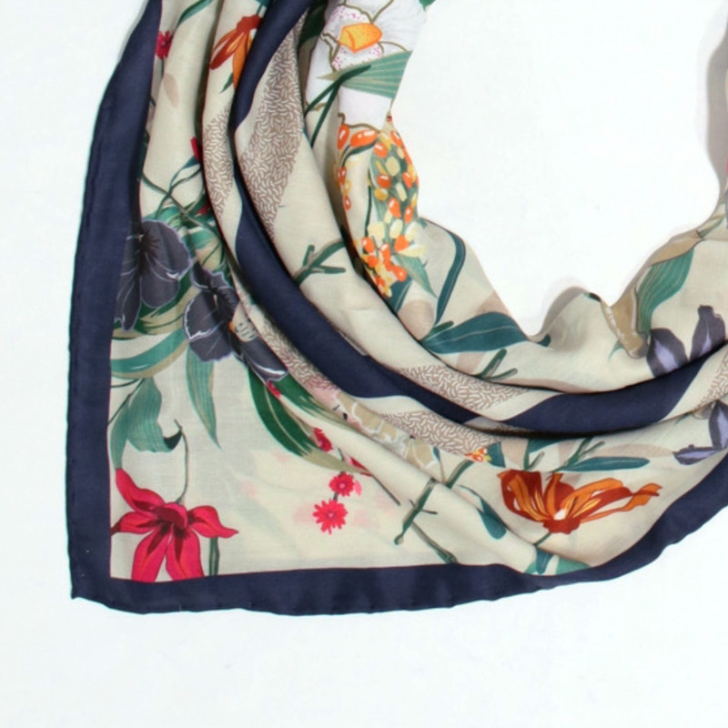 روسری زنانه آنالیا مدل بهاری کد 9860