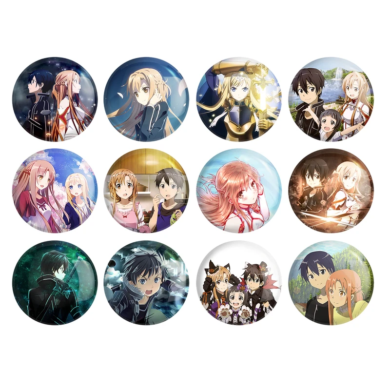 پیکسل خندالو مدل انیمه هنر شمشیر زنی آنلاین کد 507 مجموعه 12 عددی