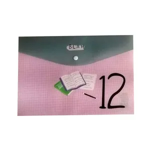 پوشه دکمه دار مدل اعداد کد PP-WJD-294