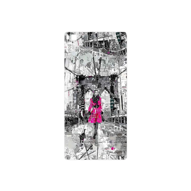 برچسب پوششی ماهوت مدل Collage of Catwalk Bridge مناسب برای گوشی موبایل هوآوی P8