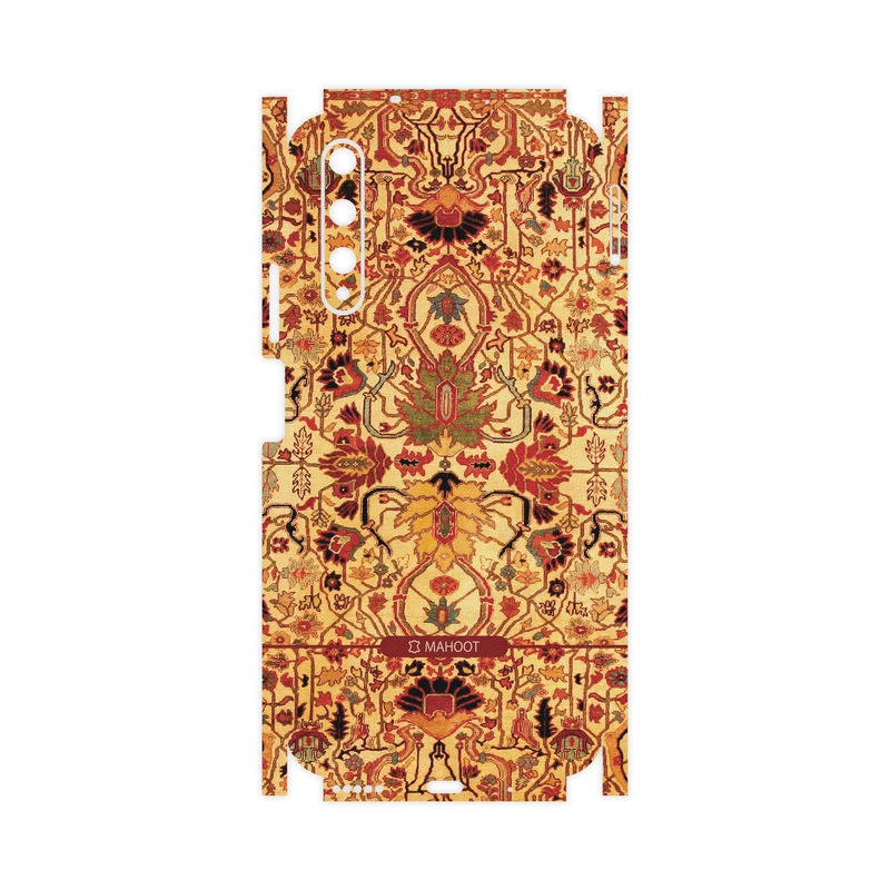 برچسب پوششی ماهوت مدل Persian-Carpet-Yellow-FullSkin مناسب برای گوشی موبایل هواوی NOVA 5T