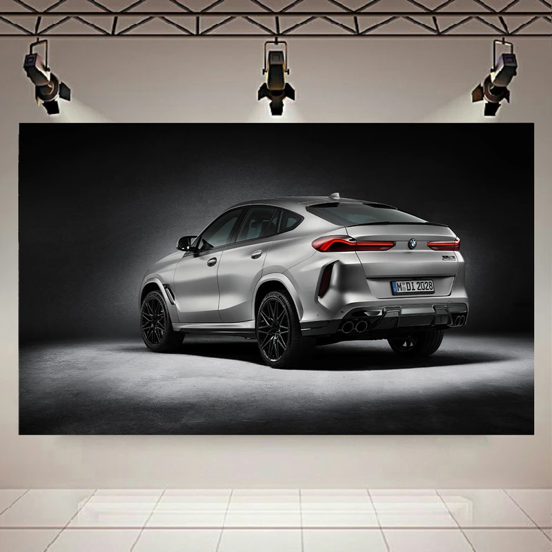 پوستر طرح ماشین مدل BMW X6 M Competition کد AR20760