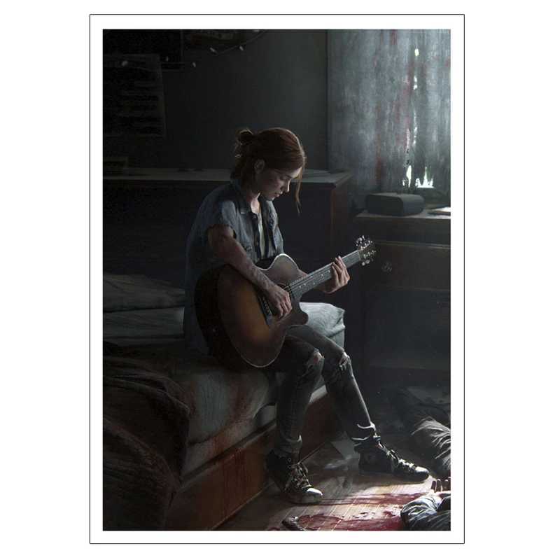 پوستر مدل the last of us 2 طرح الی Ellie 