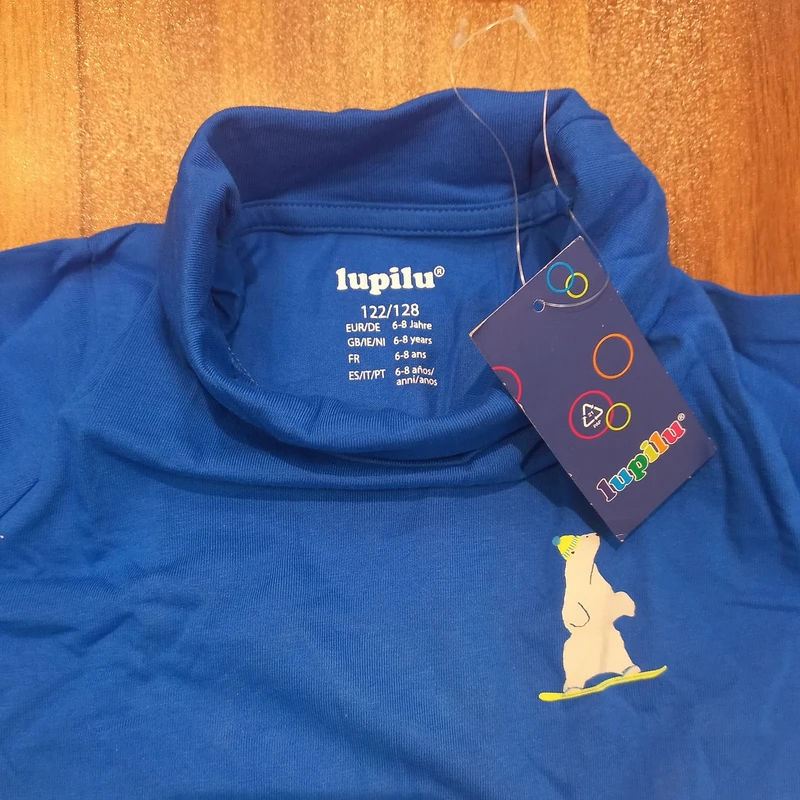 عکس شماره 3 : تی شرت یقه اسکی آستین بلند پسرانه لوپیلو مدل 12976802