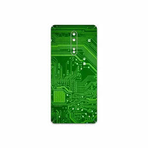 MAHOOT Green Printed Circuit Board Cover Sticker for Nokia 8