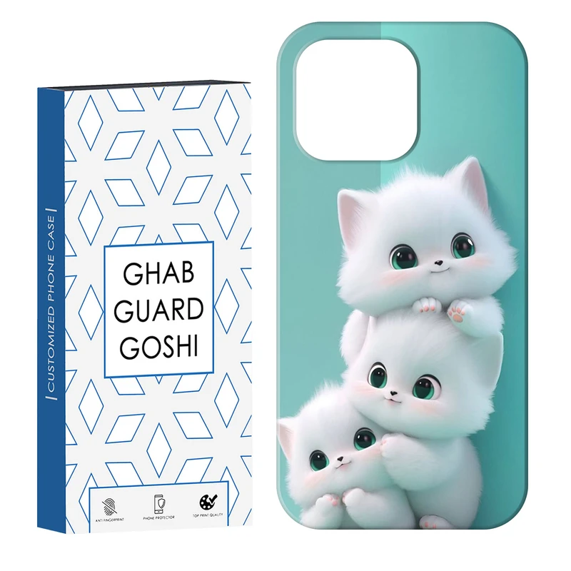 کاور قاب گارد گوشی طرح پیشی کد Dimo-359 مناسب برای گوشی موبایل اپل IPHONE 16 PRO   