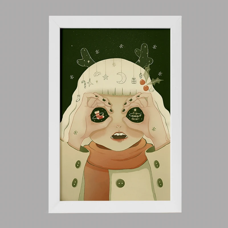 تابلو خندالو مدل کریسمس (Christmas) کد F4903