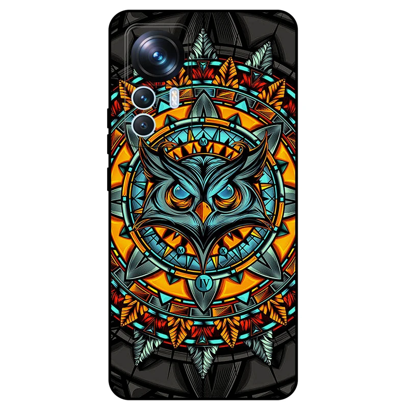 کاور مگافون طرح جغد مدل 1903 مناسب برای گوشی موبایل شیائومی 12T Pro  