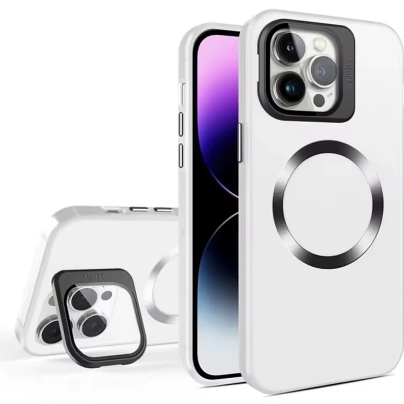 کاور طرح استند پنجره ای مدل LGD مناسب برای گوشی موبایل اپل Iphone 14 Pro Max