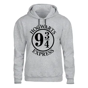 هودی مردانه مدل  136 رنگ طوسی