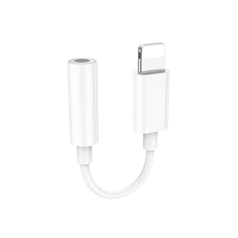 مبدل لایتنینگ به جک 3.5 میلی متری هوکو مدل LS34