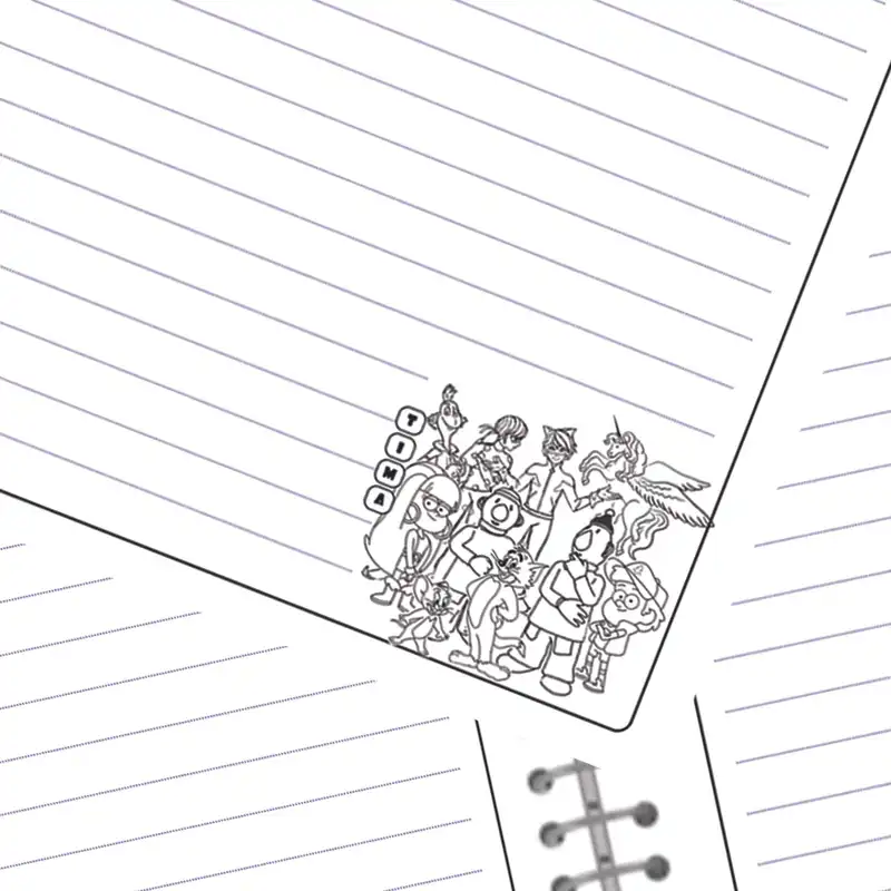 دفتر مشق 50 برگ تیما مدل حاشیه دار مجموعه 12 عددی