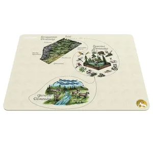 ماوس پد هومرو مدل A5332 طرح زیست شناسی