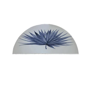 پادری مدل نیم دایره طرح برگ کد 9294 سایز 90×45 سانتی متر