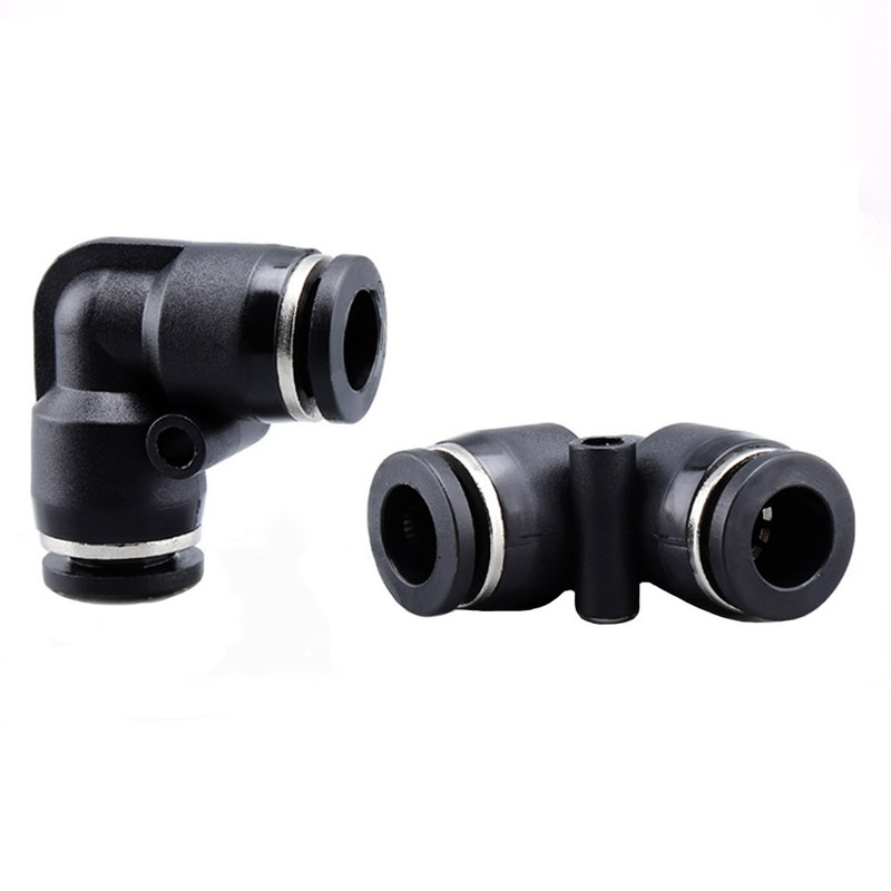 رابط اتصال پنوماتیک مدل زانویی کد PL8