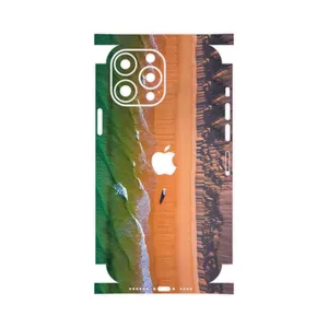 MAHOOT Beach and Green Sea-FullSkin Cover Sticker for Apple iPhone 13 Pro Max