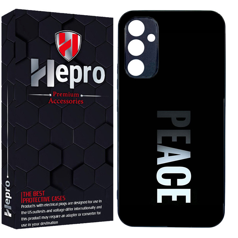 کاور هپرو طرح peace کد Dimo-617 مناسب برای گوشی موبایل سامسونگ Galaxy A54